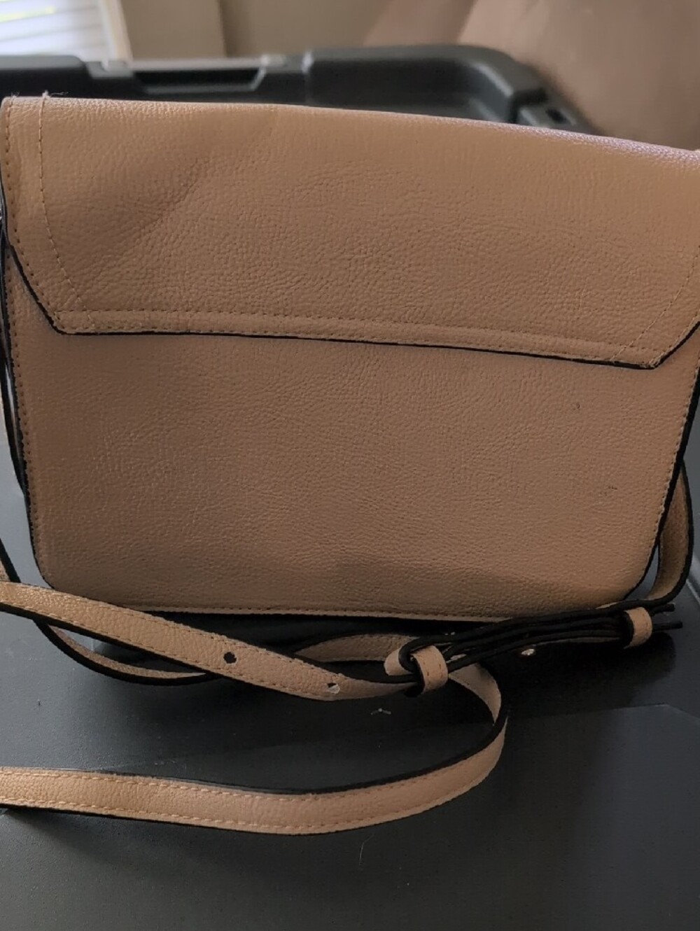 Pimkie Women's Leather Crossbody Bag in Light Blush - Picture 3 of 5